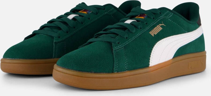 PUMA Smash 3.0 Sneakers groen Suede