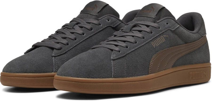 PUMA Smash 3.0 Unisex Sneakers Dusky Gray-Flat Bronze-Gum