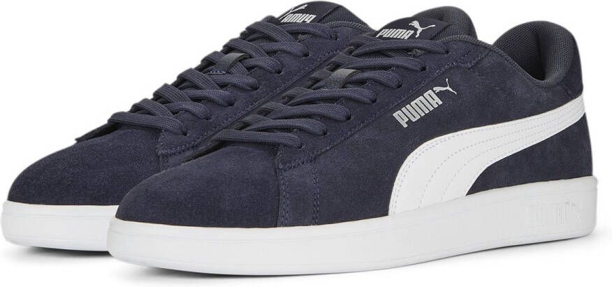 PUMA Smash 3.0 Unisex Sneakers Parisian Night- White- Silver