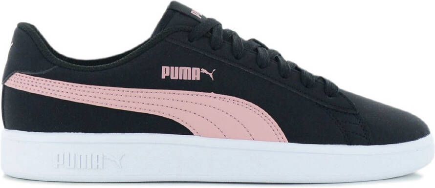 PUMA Smash v2 Buck SD Dames Sneakers Schoenen Zwart
