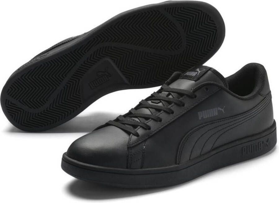 PUMA Smash v2 L Unisex Sneakers Black- Black
