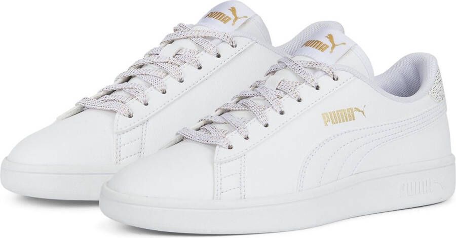 PUMA Smash v2 Metallics Jr Meisjes Sneakers