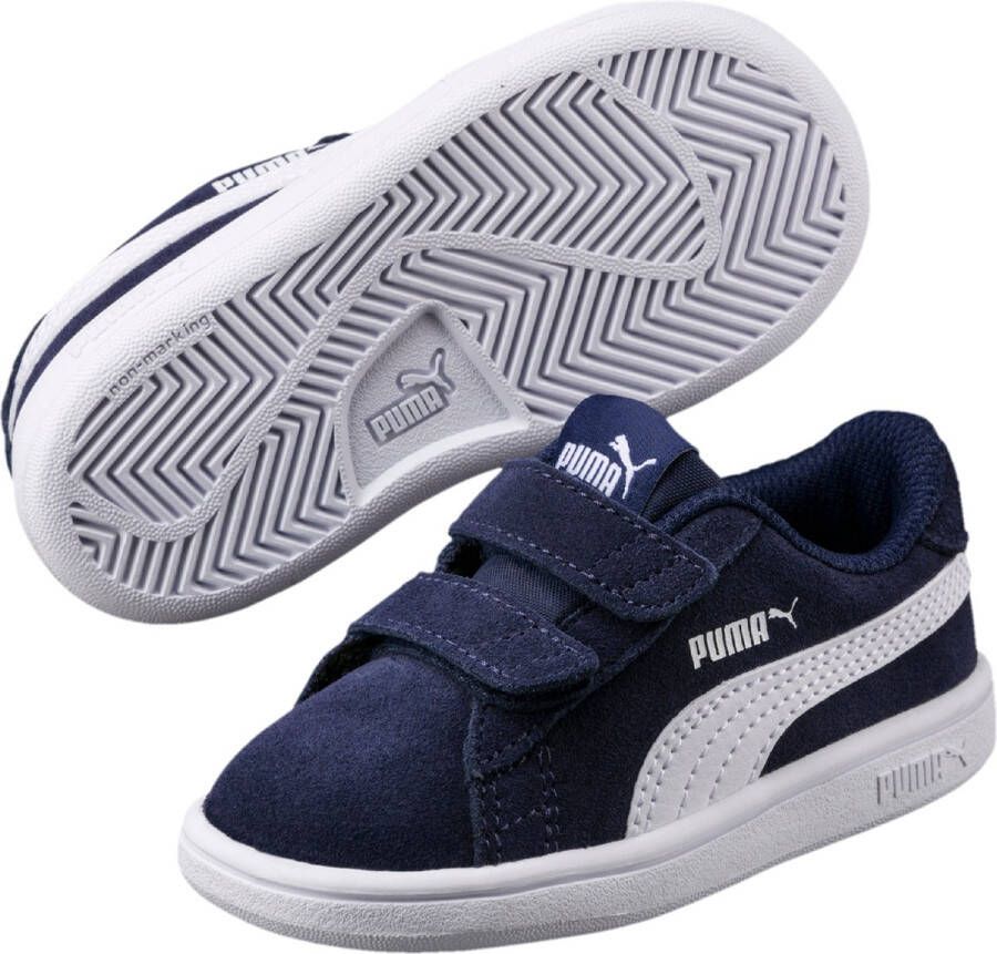 PUMA Smash v2 SD V PS-Peacoat- White