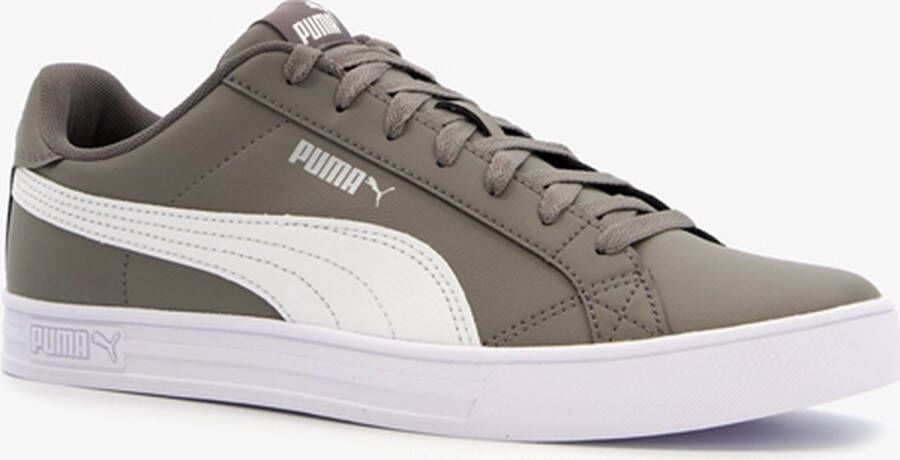 PUMA Smash Vulc heren sneakers Grijs Uitneembare zool