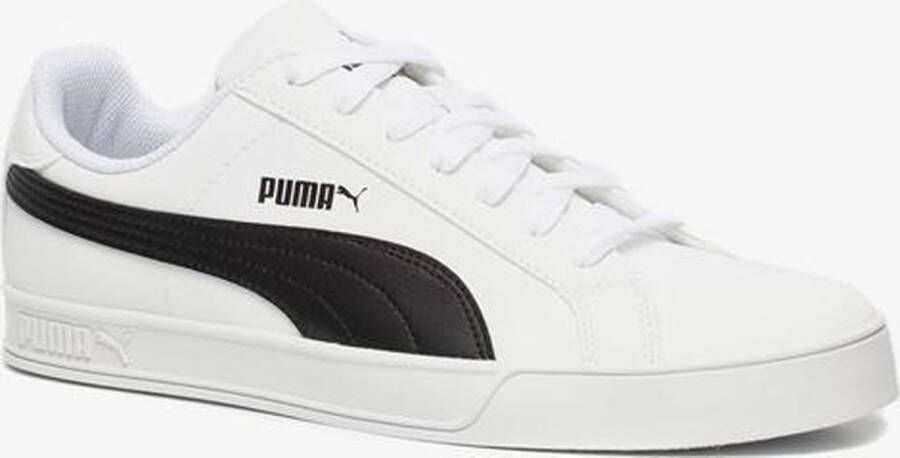 PUMA Smash Vulc heren sneakers Wit Uitneembare zool