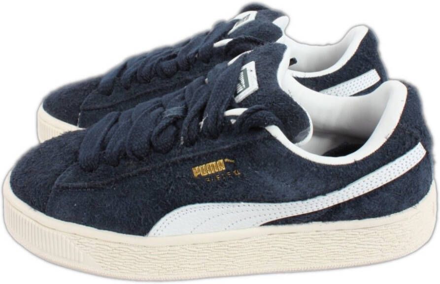 Puma Suede Hairy Club Lage Schoen Blue Heren