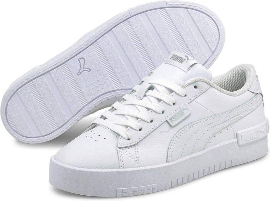 PUMA Sneakers Wit Imitatieleer 100206 Dames Kunstleer