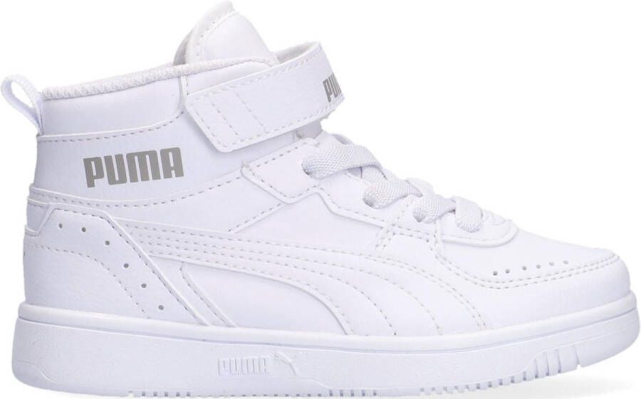 PUMA Rebound JOY AC PS Unisex Sneakers White- White-Limestone - Foto 6