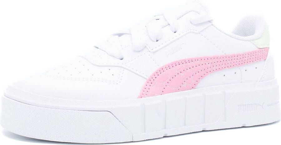Puma Cali Court Match leren sneakers wit roze Leer Meerkleurig 29 - Foto 2
