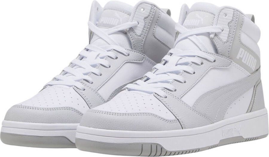 Puma Rebound V6 Sneakers Schoenen white arch gray maat: 42.5 beschikbare maaten:41 42.5 43 44.5 45 46