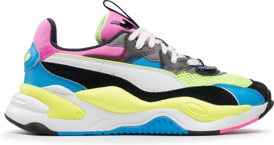 Puma RS 2K IE Dames Synthetisch Leren Sneakers Yellow Dames