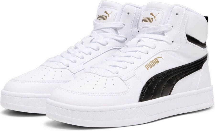 Puma Rebound Caven 2.0 jongens sneakers zwart wit