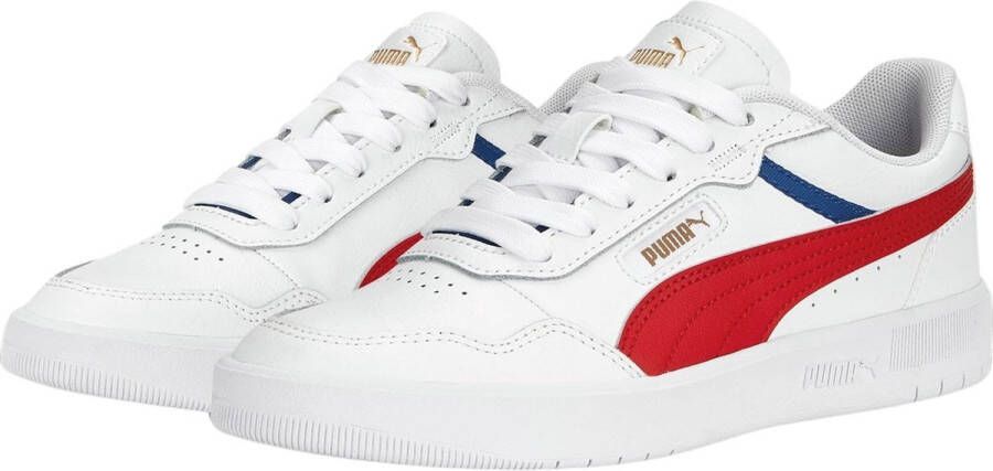 Puma Court Ultra sneakers wit rood blauw