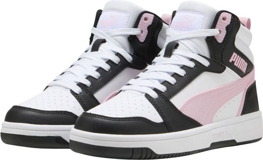 Puma Rebound V6 Low Jr Fashion sneakers Schoenen white black maat: 37.5 beschikbare maaten:37.5 - Foto 3