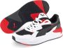 Puma 384638 X-Ray Speed Sneaker Heren Zwart Wit Rood - Thumbnail 2