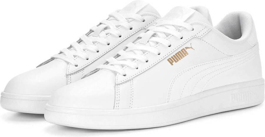 PUMA Smash 3.0 L Unisex Sneakers White Gold