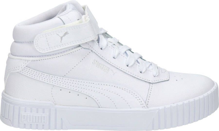 PUMA Carina 2.0 Mid hoge dames sneakers Wit Uitneembare zool - Foto 5