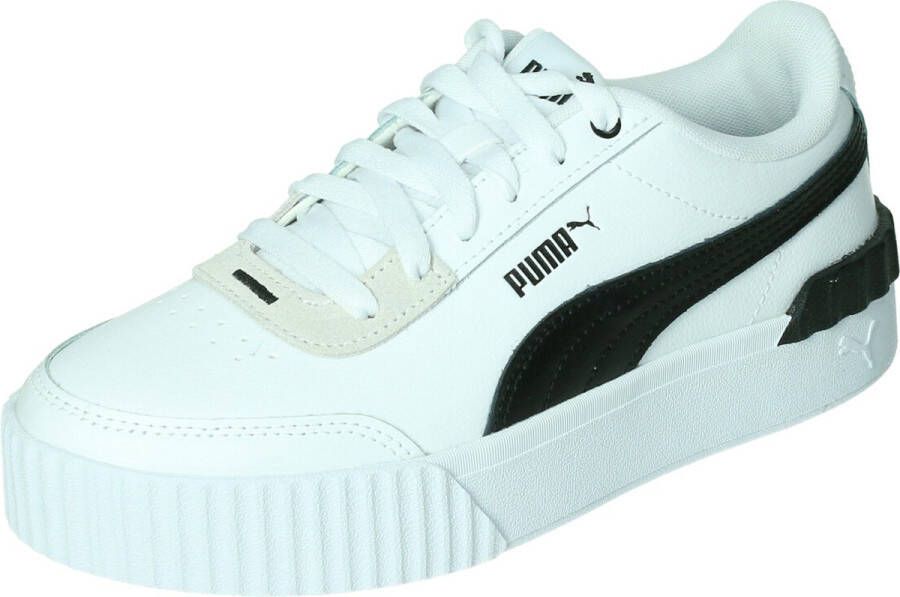 PUMA Carina Lift Dames Sneakers White- Black- Black