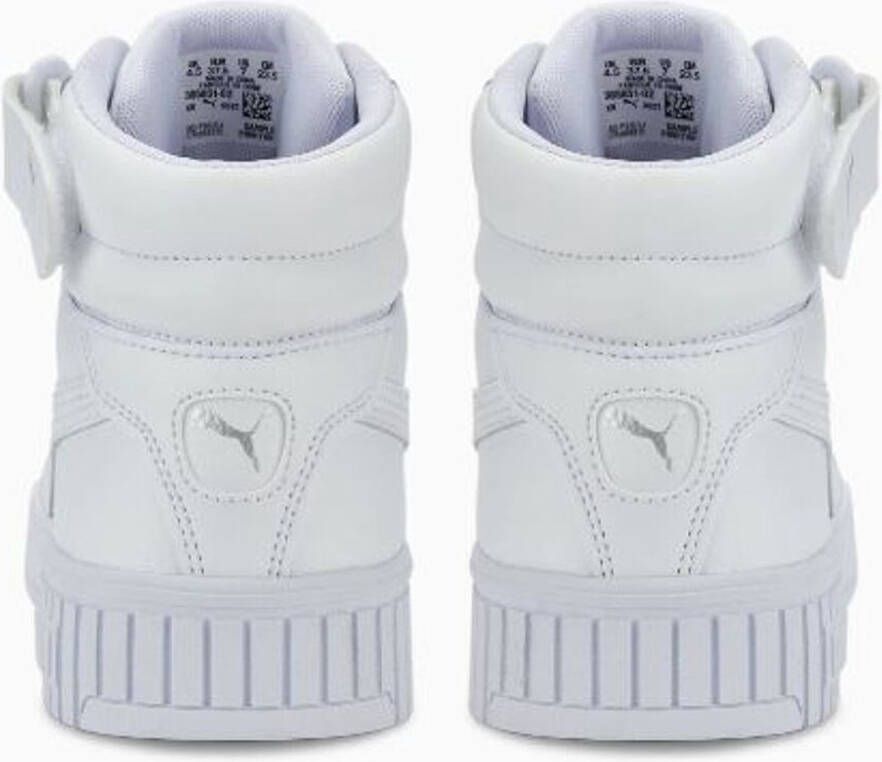 PUMA Carina 2.0 Mid hoge dames sneakers Wit Uitneembare zool - Foto 2