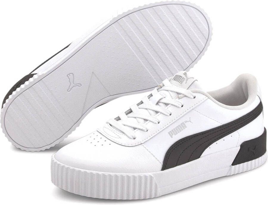 PUMA Carina L Dames Sneakers White Black Silver - Foto 2