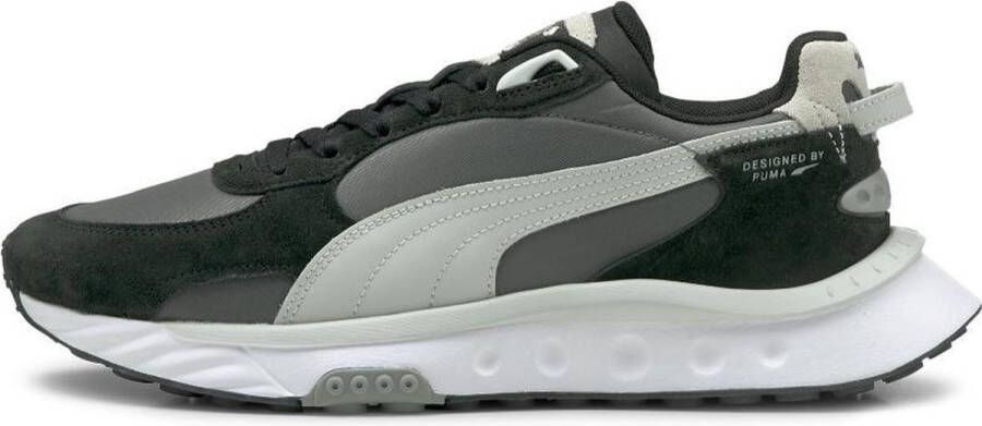 Puma Wild Rider Heren Schoenen Black Synthetisch Leer Foot Locker