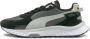 Puma Wild Rider Heren Schoenen Black Synthetisch Leer Foot Locker - Thumbnail 1