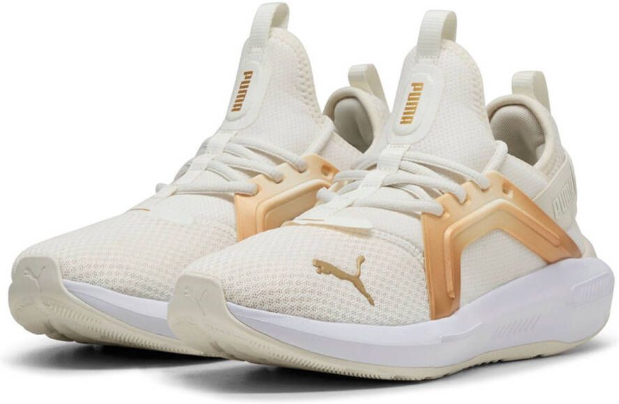 PUMA Softride Enzo 5 Metalli ?s Hardloopschoenen Beige 1 2 Vrouw