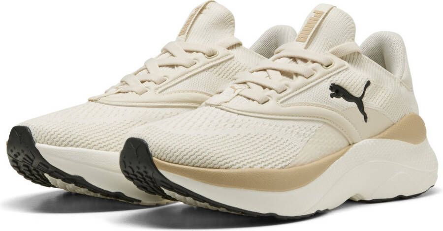 PUMA Softride Mayve Wn's Dames Sportschoenen Alpine Snow-Warm White- Black