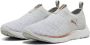 PUMA Softride Premier Slip-On Knit Hardloopschoenen Dames 309834 02 wit - Thumbnail 1