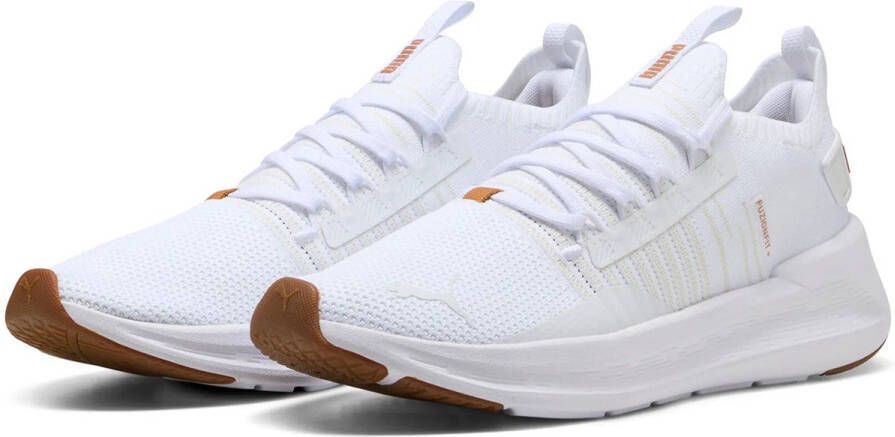 PUMA Softride Symmetry Fuzion LS Unisex Sportschoenen Schoenen 311482 07 wit