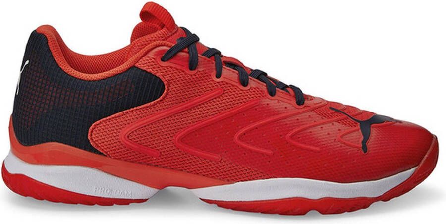PUMA Solar Attack Senior Sportschoenen Padel Smashcourt rood - Foto 2
