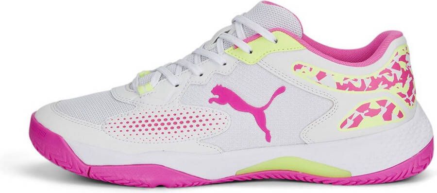 PUMA Solarcourt Rct Schoenen Wit Roze Vrouw