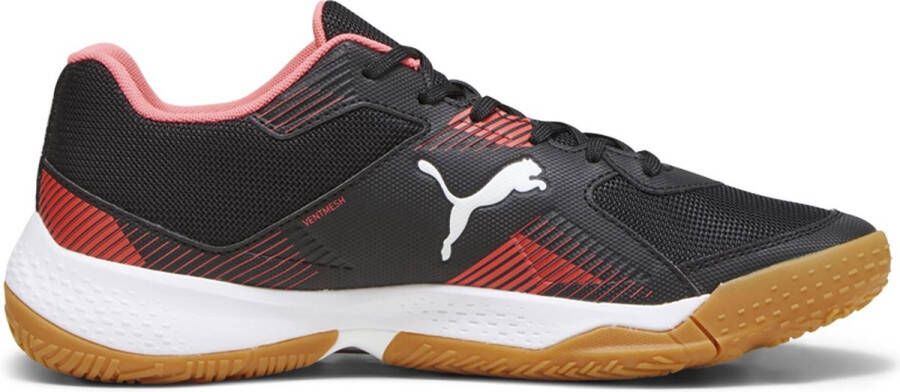 PUMA Solarflash II Unisex Sportschoenen Zwart Wit Rood