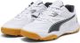 Puma Solarflash Jr II voetbalschoenen wit antraciet gum Imitatieleer 28 - Thumbnail 2