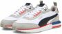 PUMA Sportschoenen voor heren R22 383462 Wit - Thumbnail 1