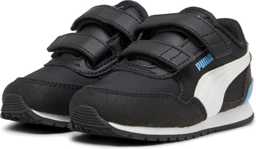 PUMA ST Runner V3 kinder sneakers zwart blauw Uitneembare zool - Foto 3