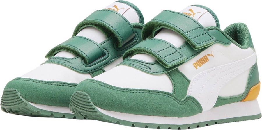 Puma ST Runner V3 sneakers groen wit camel Imitatieleer 35 - Foto 2