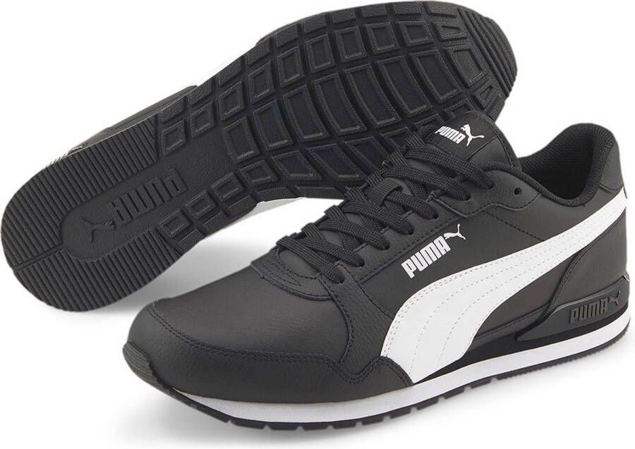 PUMA ST Runner v3 Full L unisex sneaker sneakers 384855 06 zwart wit