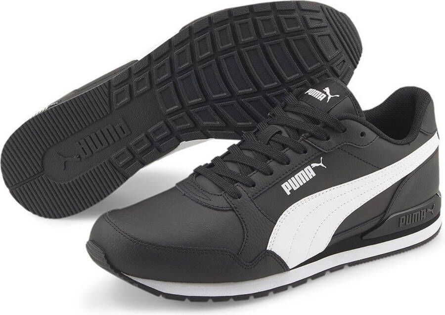 PUMA ST Runner V3 L Sneakers Black White Heren