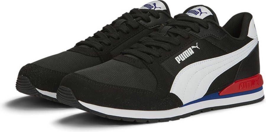 PUMA St Runner V3 Mesh Sneakers Black White Heren