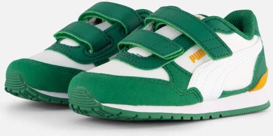 Puma ST Runner V3 sneakers groen wit geel Imitatieleer 23