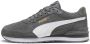 PUMA ST Runner v4 SD unisex sneaker schoenen trainers leer 399665 02 grijs - Thumbnail 1