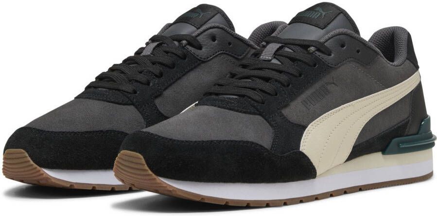 PUMA ST Runner v4 SD Unisex Sneakers Dusky Gray-Alpine Snow- Black