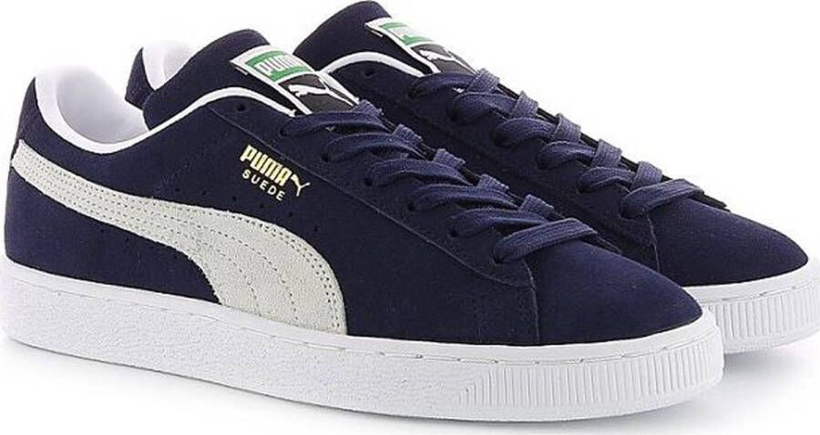 Dark blue puma sales suede