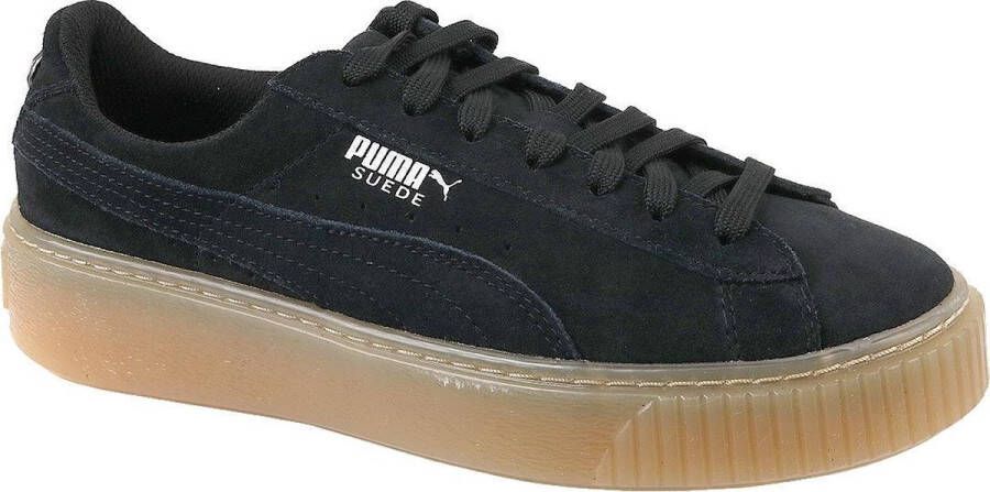 PUMA Suede Platform 365109-01 Vrouwen Zwart Sneakers