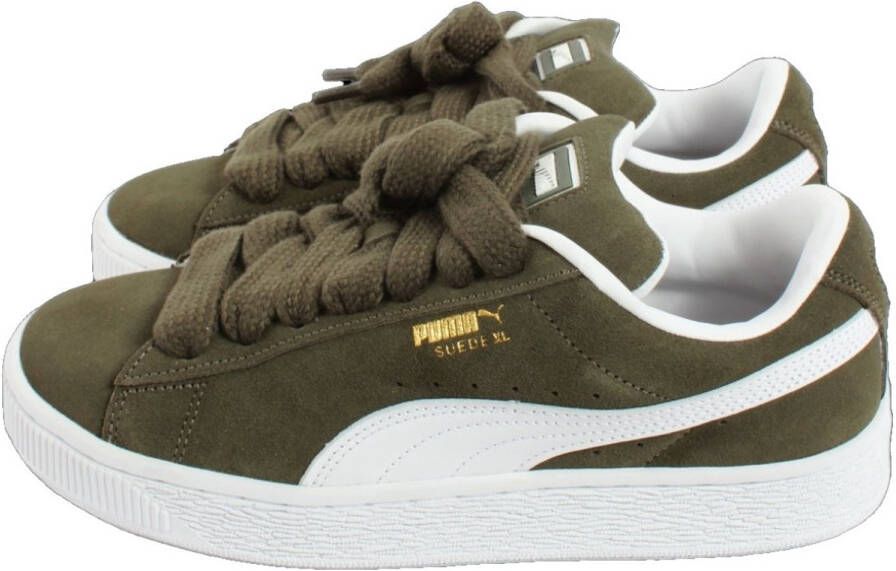 PUMA Suede XL Dark Olive Schoenmaat EU