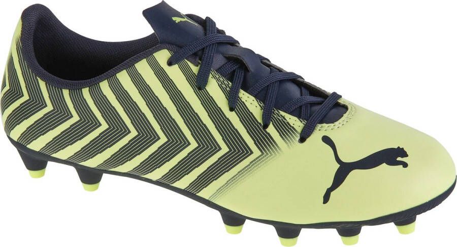 PUMA Tacto II Jr FG AG 106704-06 voor een jongen Geel Voetbalschoenen