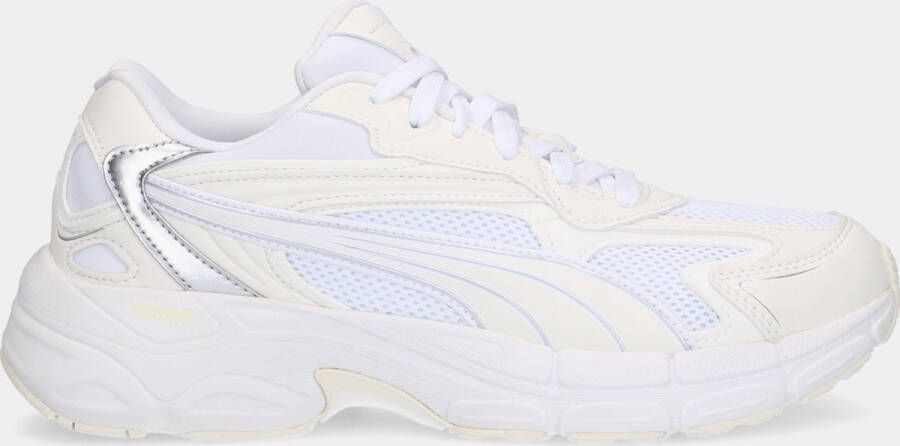 Puma Teveris Nitro Metallic White dames sneakers