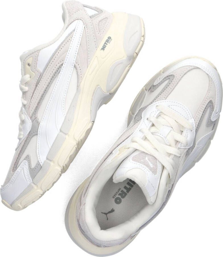 PUMA Teveris Nitro Thrifted Wns Lage sneakers Dames Wit