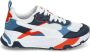 Puma Trinity sneakers donkerblauw wit rood - Thumbnail 2